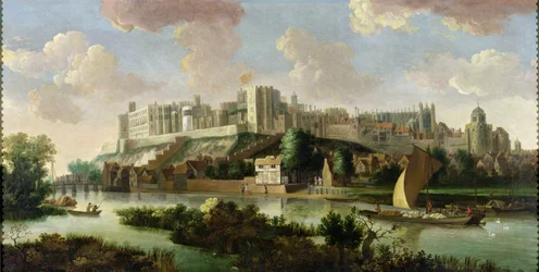 Windsor Castle seen from the Thames